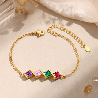 Custom Birthstone Bracelet