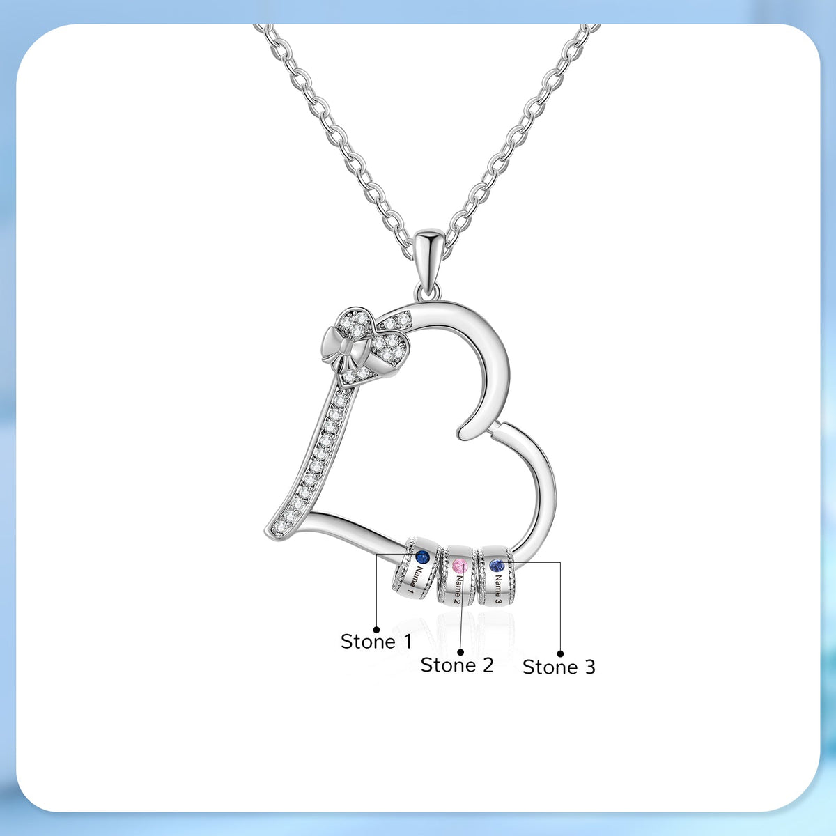 Custom Birthstone Necklace