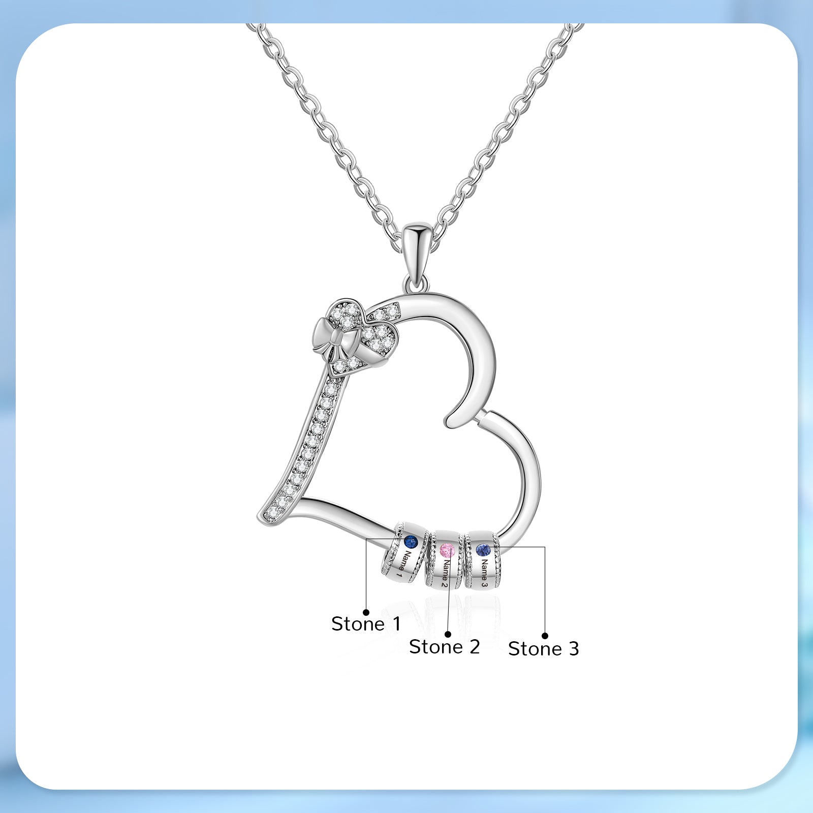 Custom Birthstone Necklace