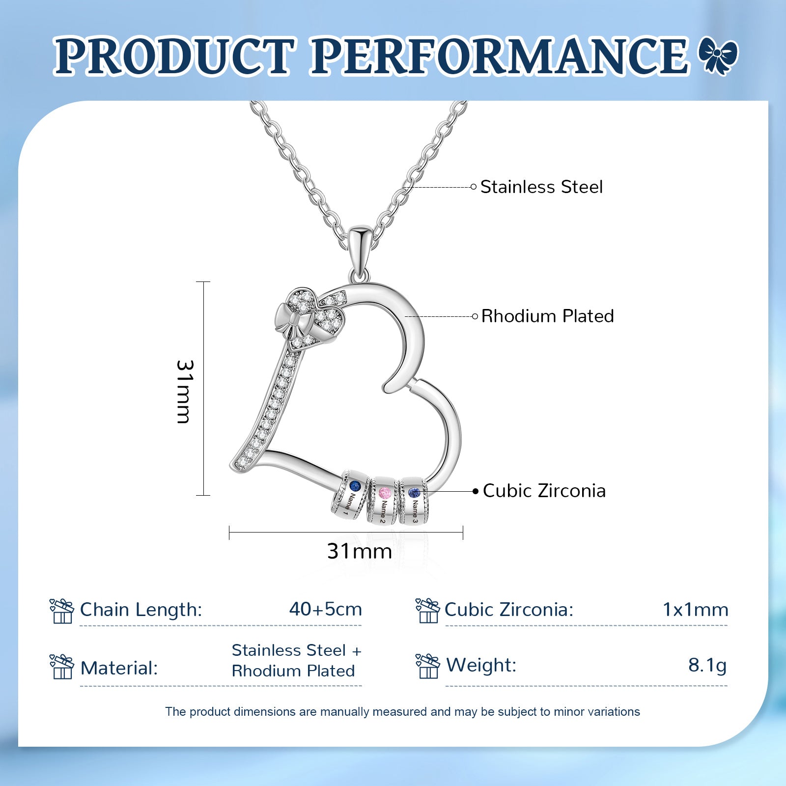 Custom Birthstone Necklace