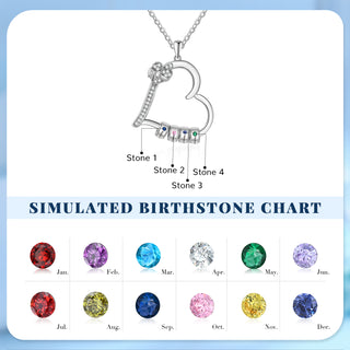Custom Birthstone Necklace