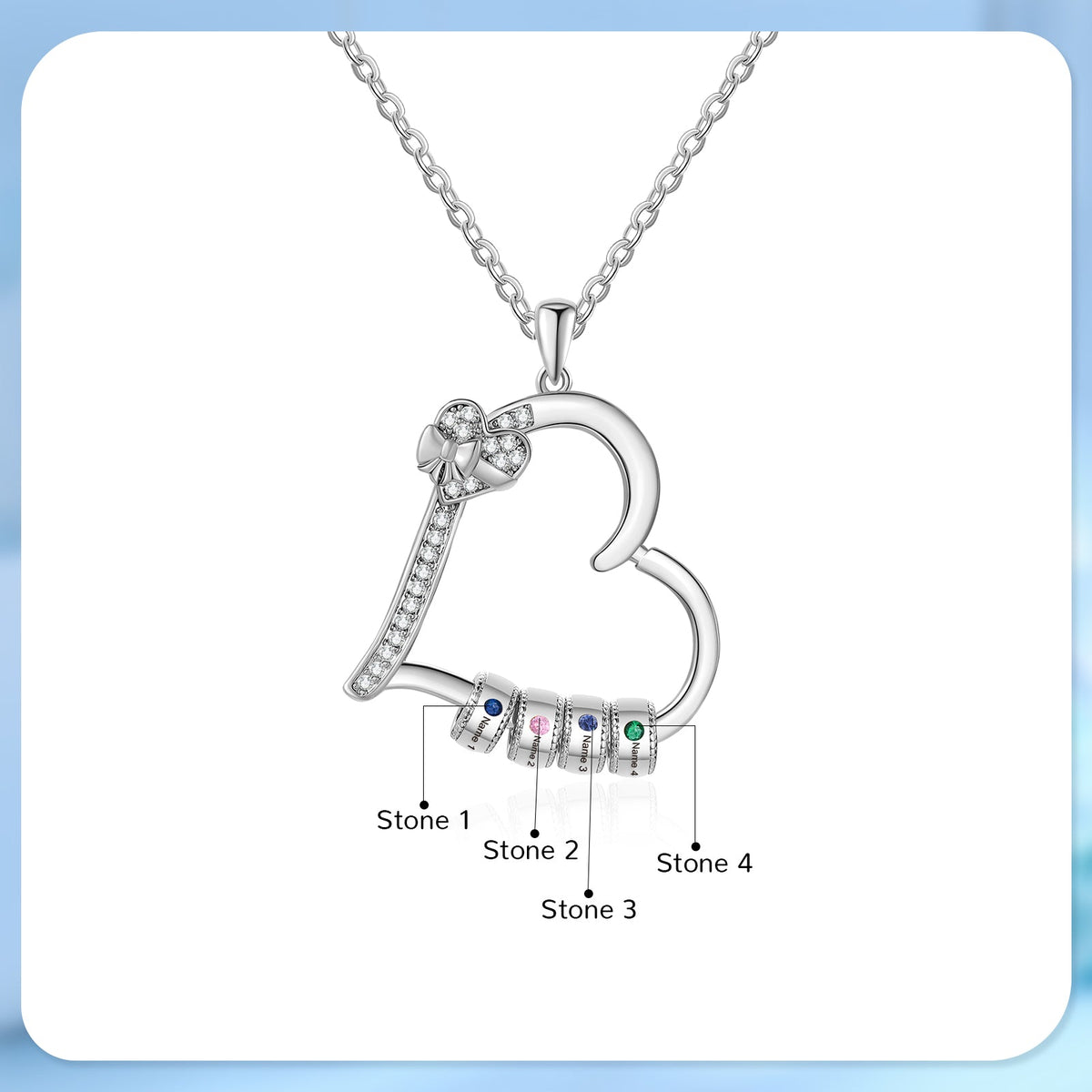 Custom Birthstone Necklace