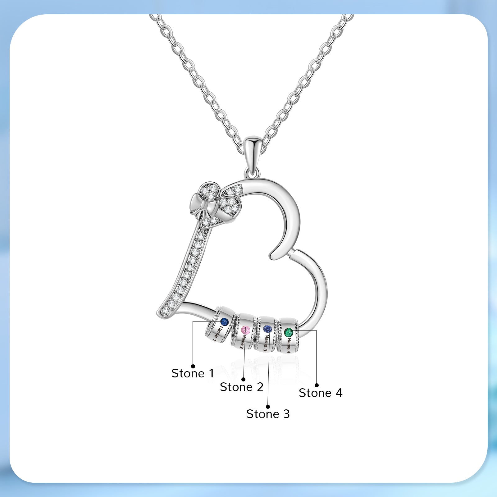 Custom Birthstone Necklace