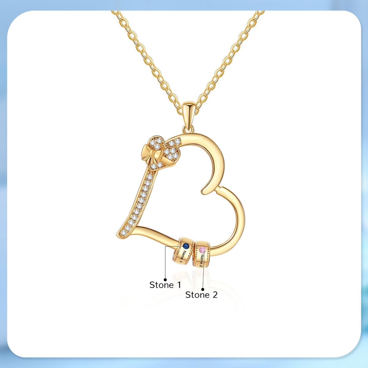 Custom Birthstone Necklace