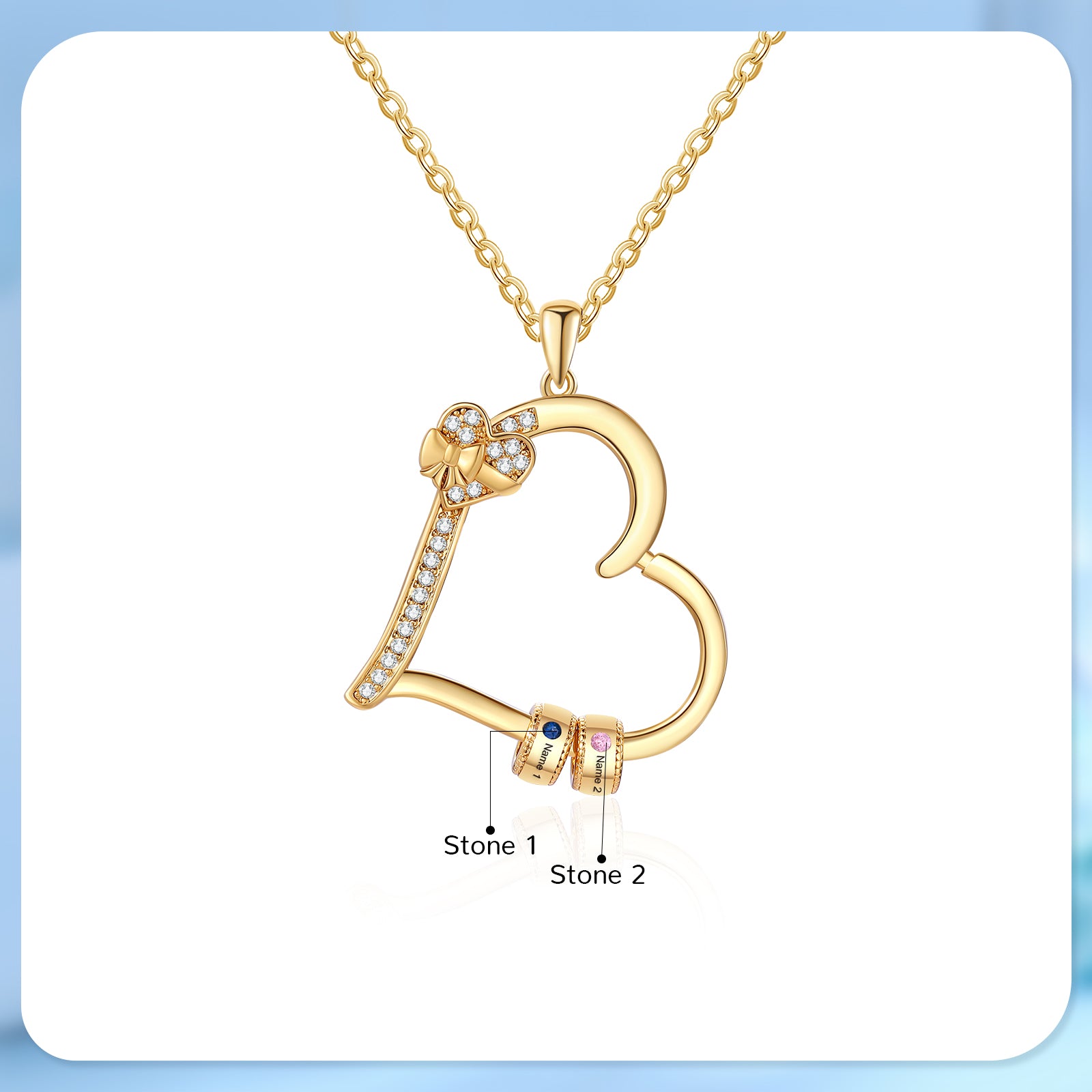 Custom Birthstone Necklace