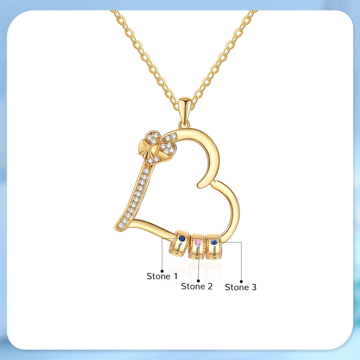 Custom Birthstone Necklace