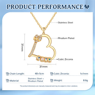 Custom Birthstone Necklace