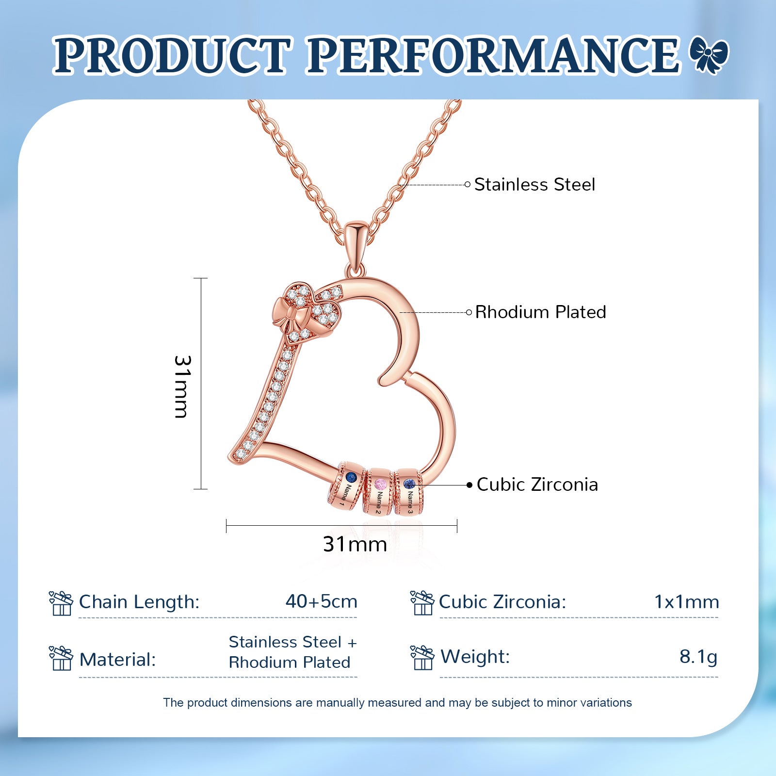 Custom Birthstone Necklace