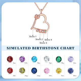 Custom Birthstone Necklace