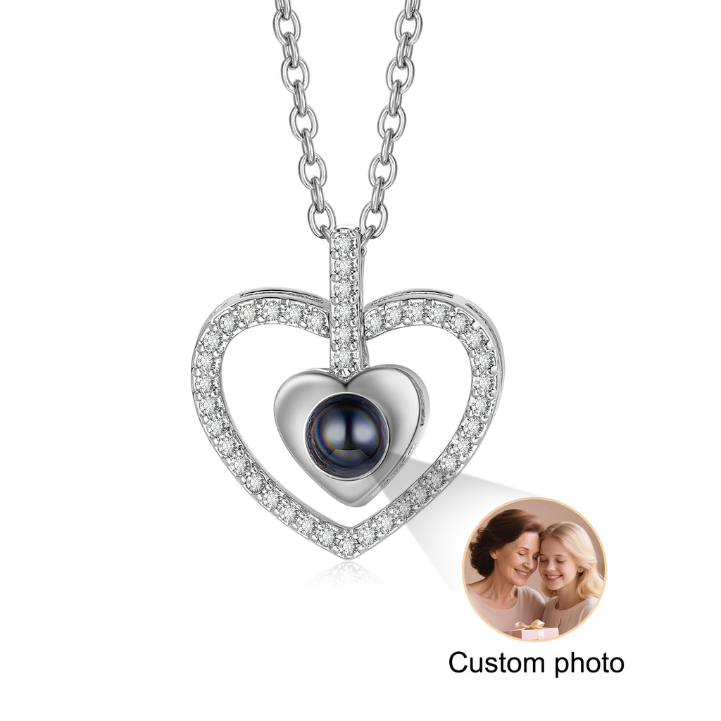 Custom Photo Projection Necklace