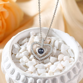 Custom Photo Projection Necklace