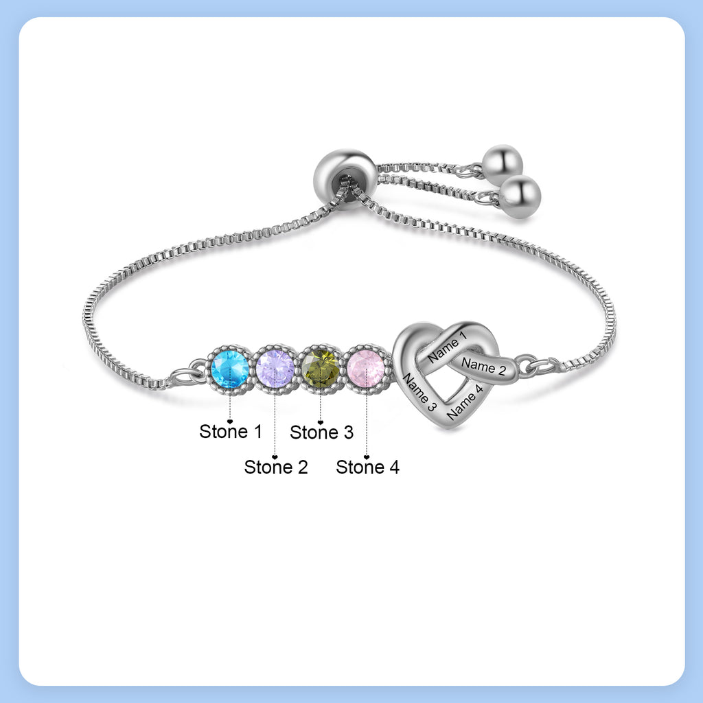 Customer Birthstone Bracelet