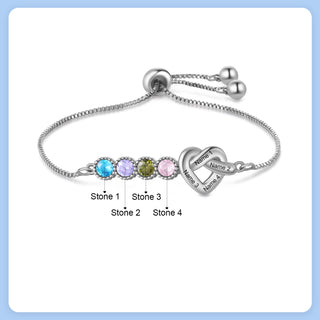 Customer Birthstone Bracelet