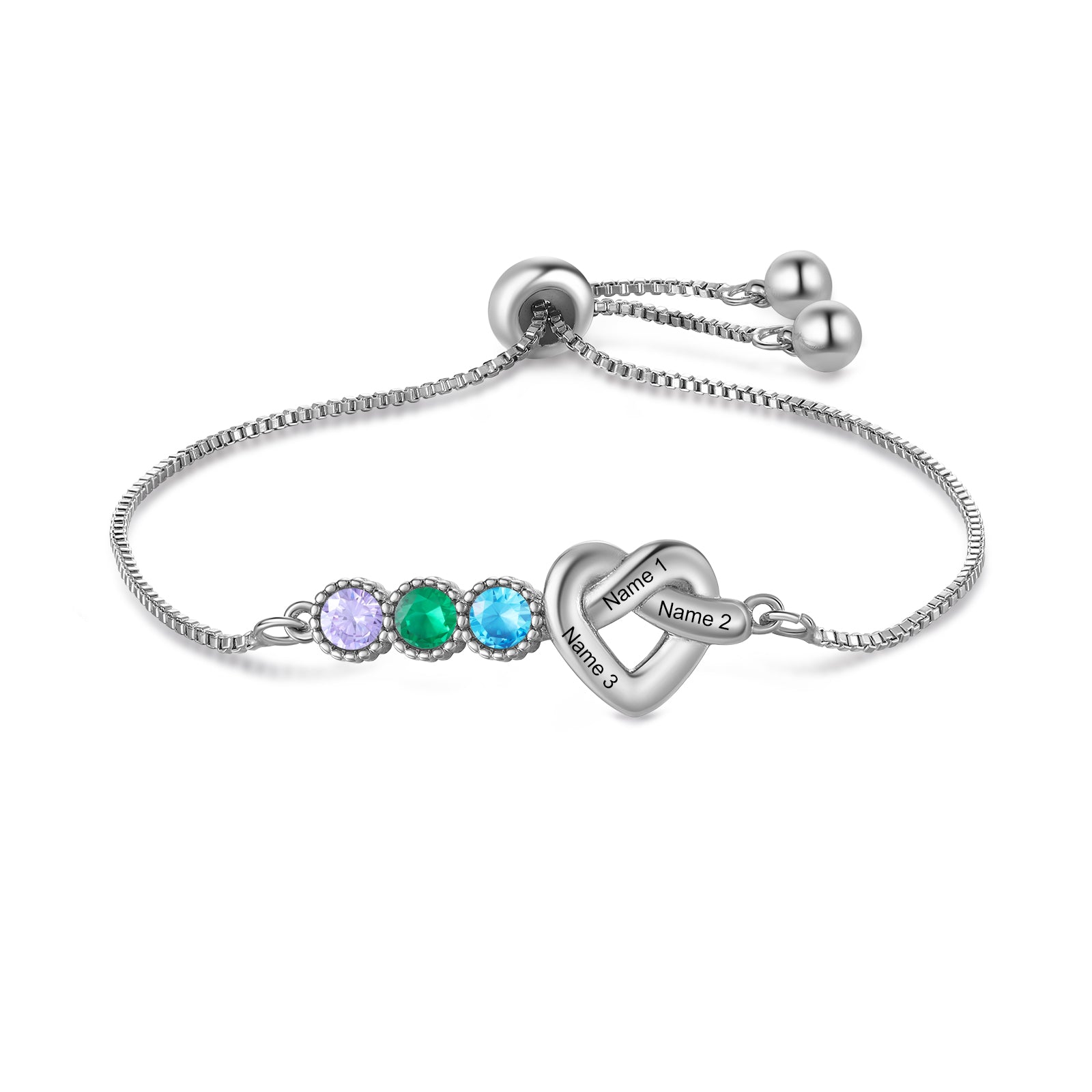 Customer Birthstone Bracelet