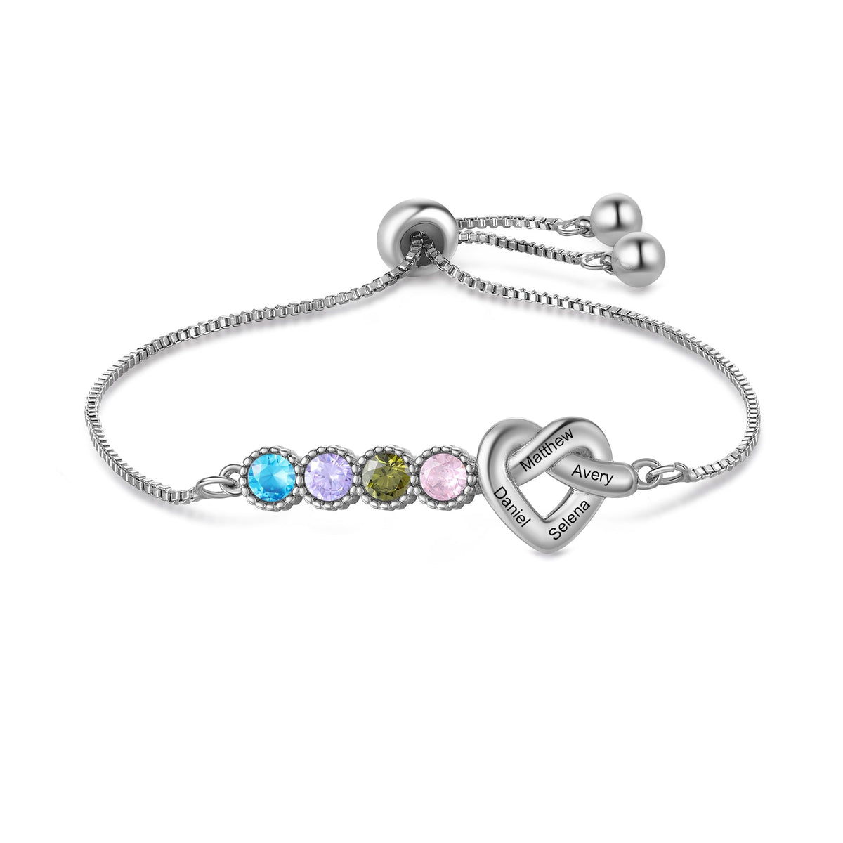 Customer Birthstone Bracelet