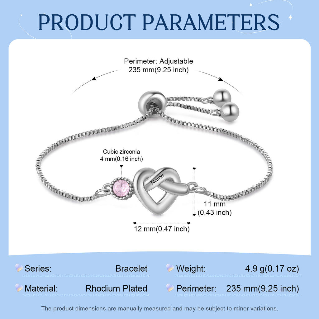 Customer Birthstone Bracelet