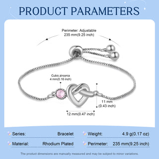 Customer Birthstone Bracelet