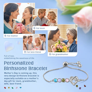 Customer Birthstone Bracelet