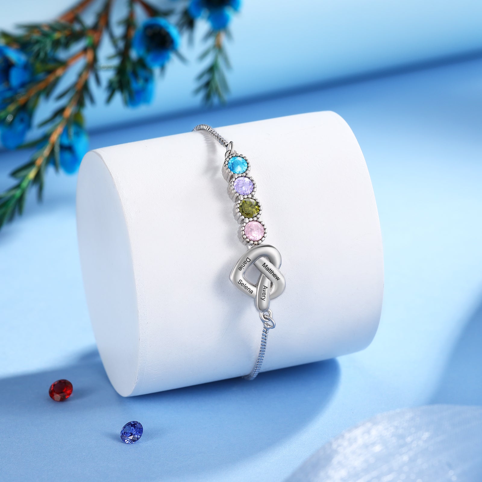 Customer Birthstone Bracelet