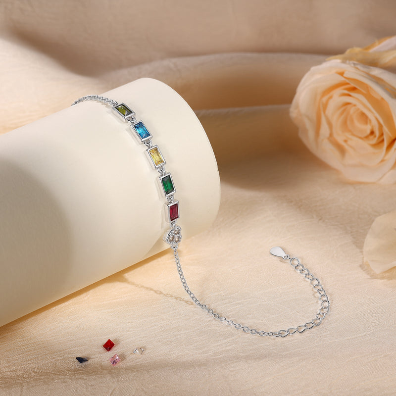 Customer Birthstone Bracelet