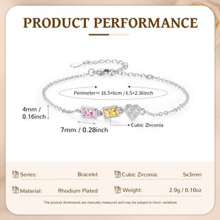 Customer Birthstone Bracelet