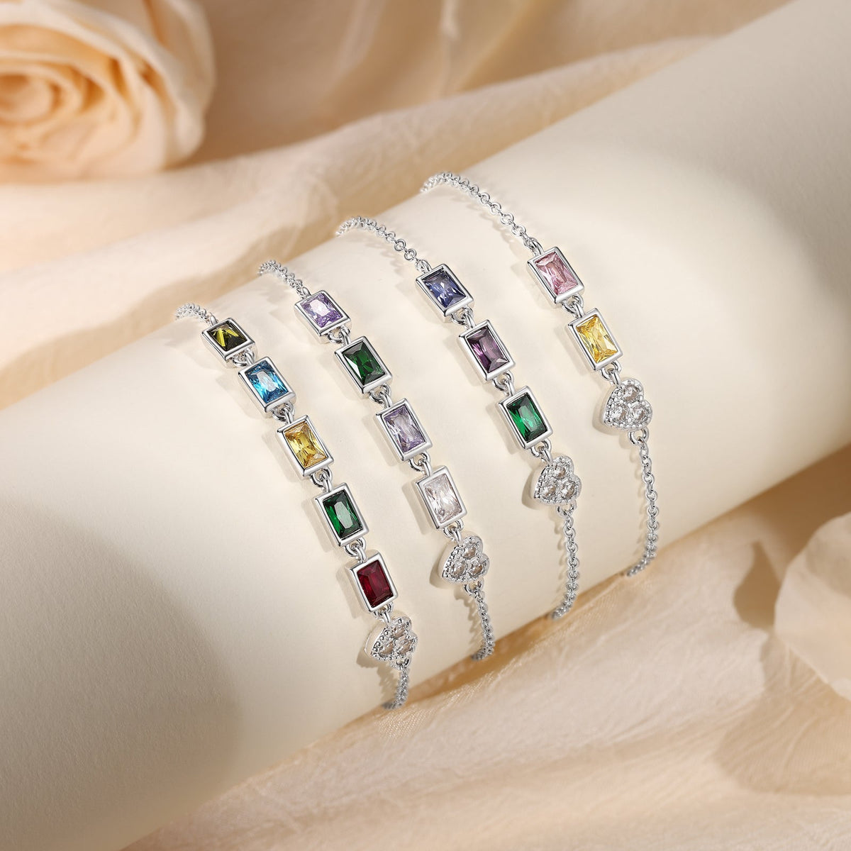 Customer Birthstone Bracelet