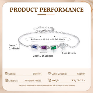 Customer Birthstone Bracelet