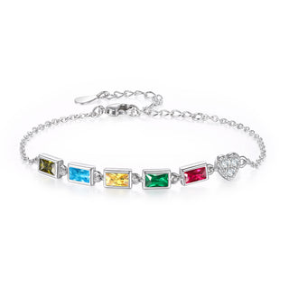 Customer Birthstone Bracelet