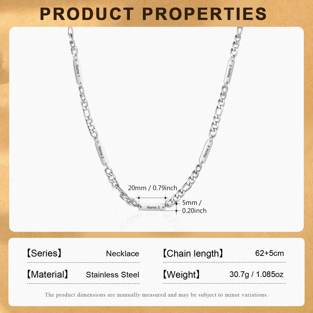 Custom Name Men's Necklace