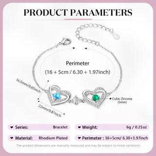 Customer Birthstone Bracelet