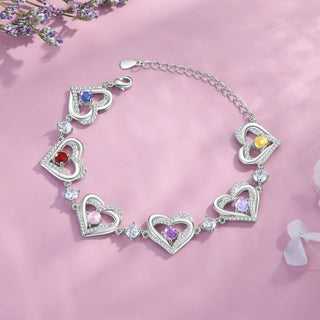 Customer Birthstone Bracelet