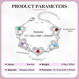 Customer Birthstone Bracelet