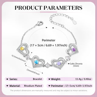 Customer Birthstone Bracelet