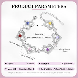 Customer Birthstone Bracelet