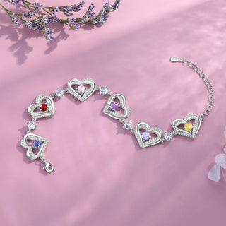 Customer Birthstone Bracelet