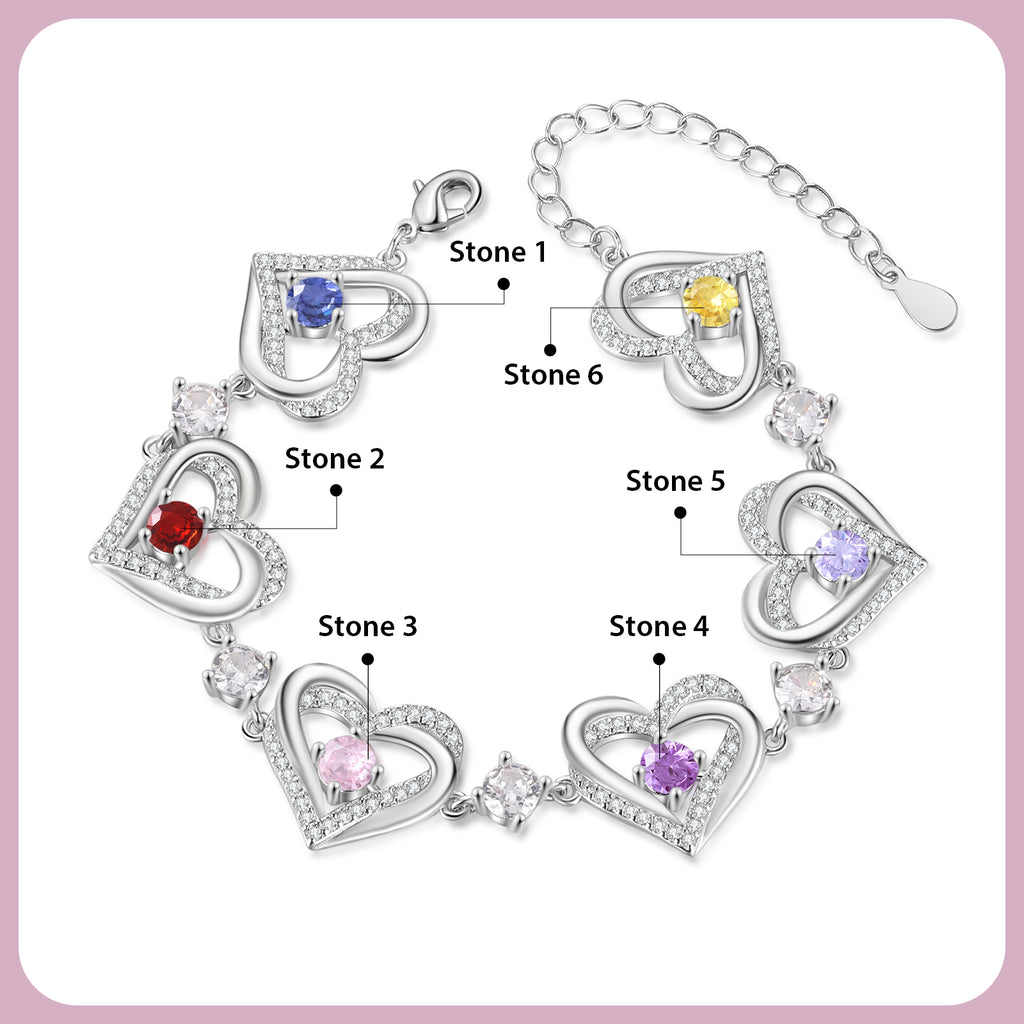Customer Birthstone Bracelet