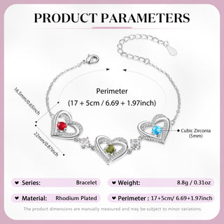 Customer Birthstone Bracelet