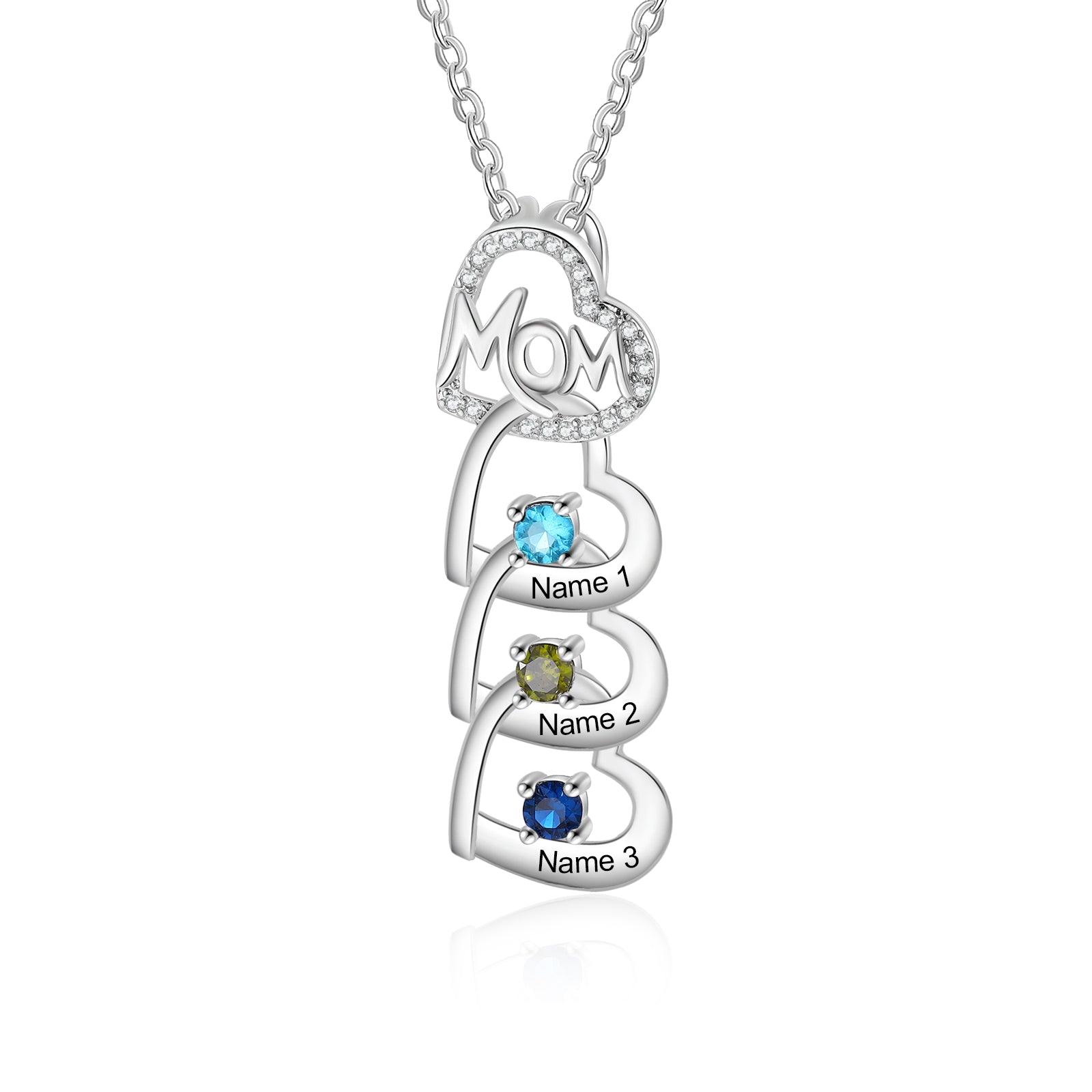 Customer Birthstone Necklace