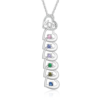 Customer Birthstone Necklace
