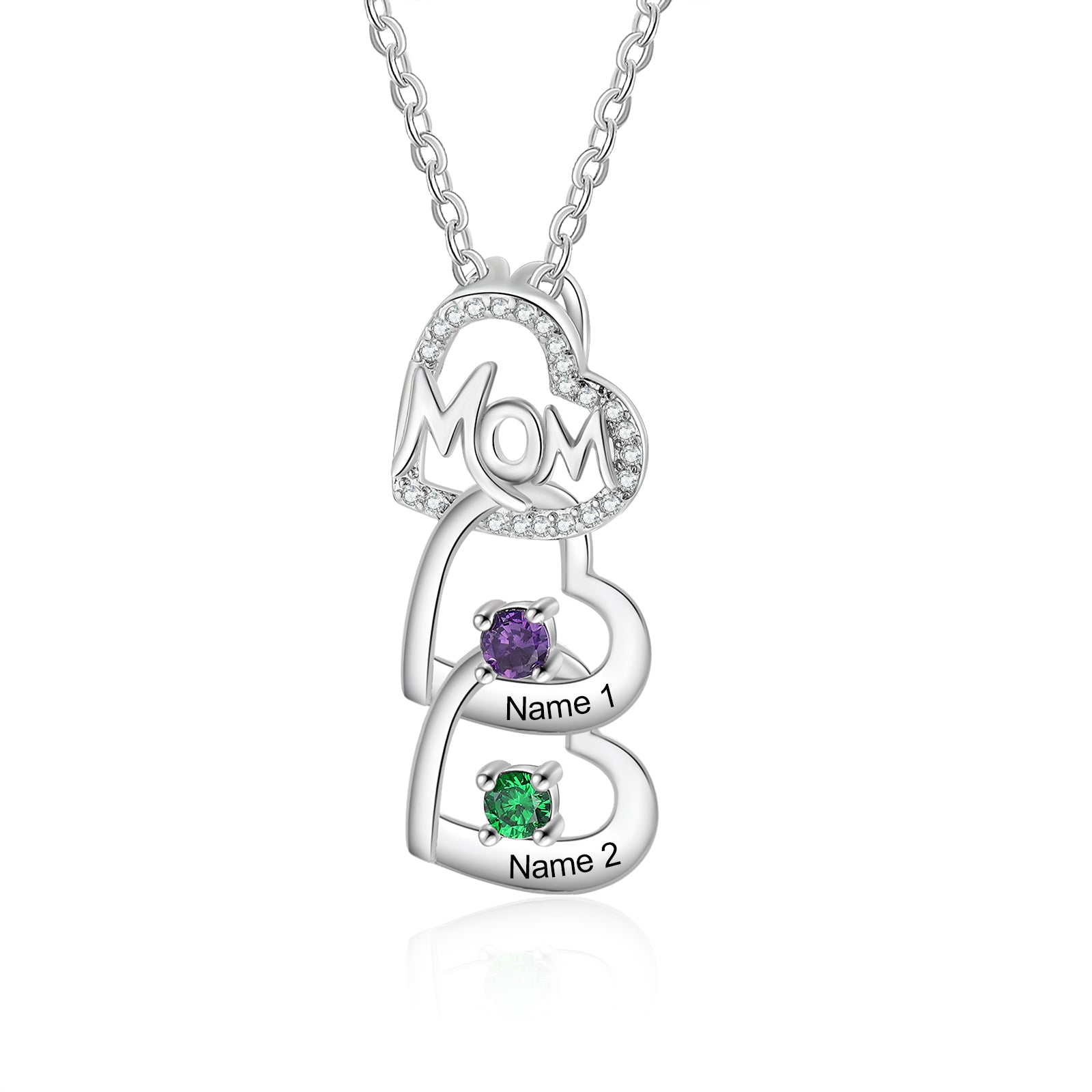 Customer Birthstone Necklace