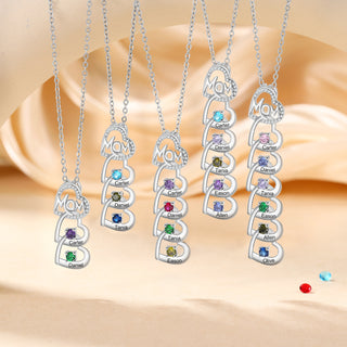 Customer Birthstone Necklace