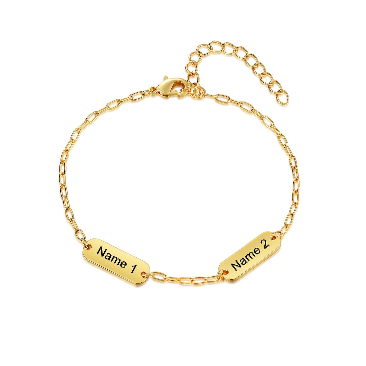 Engraved Name Bracelet