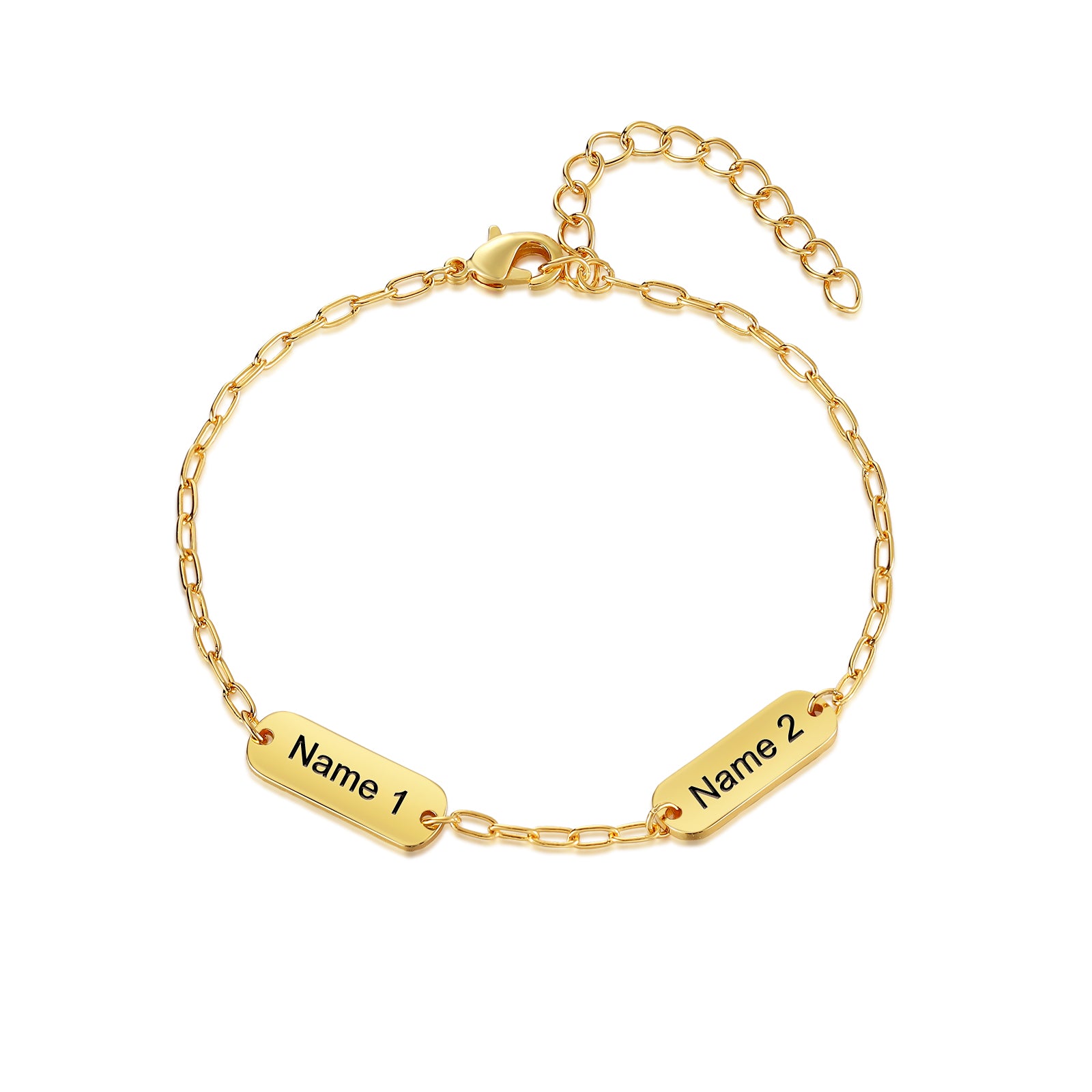 Engraved Name Bracelet