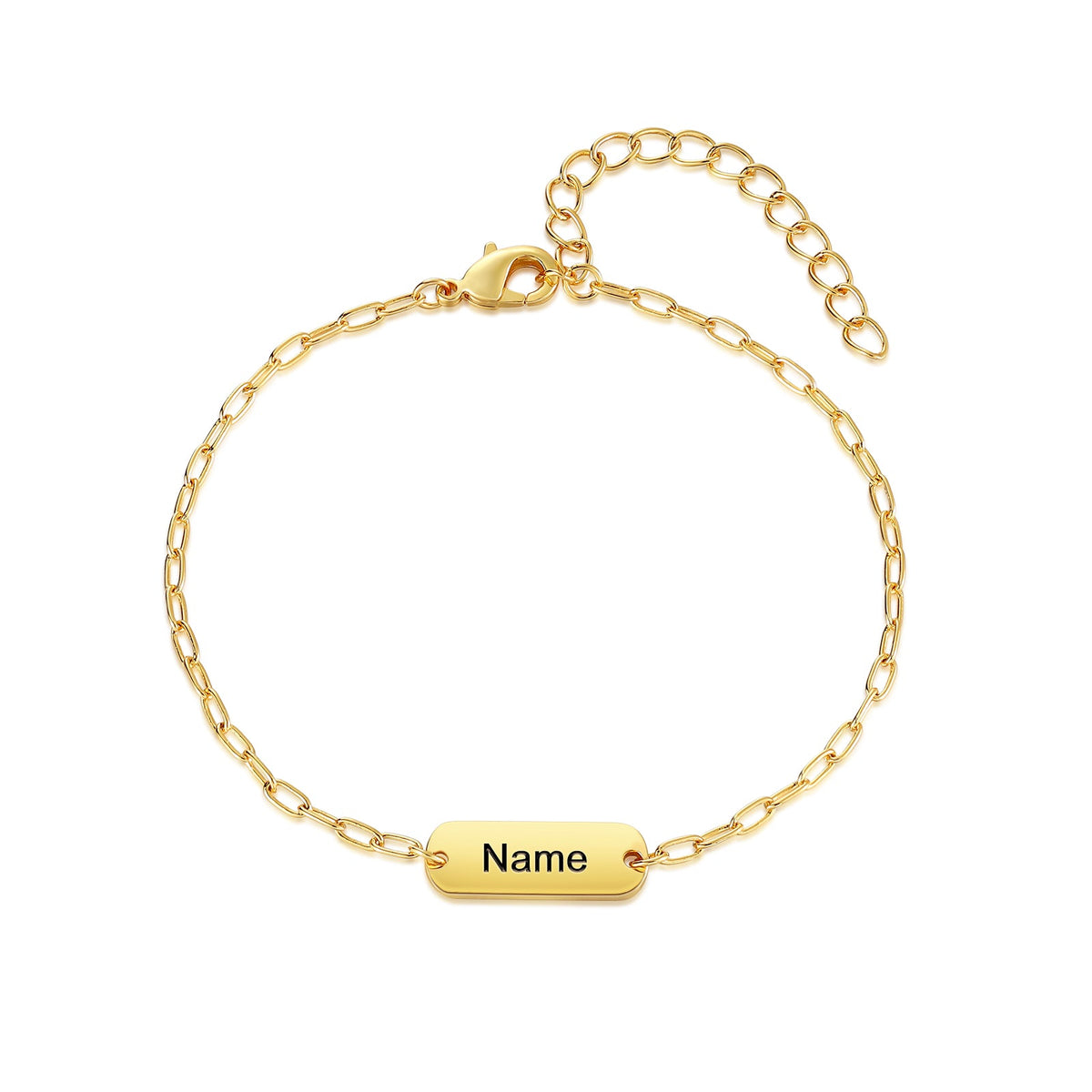 Engraved Name Bracelet