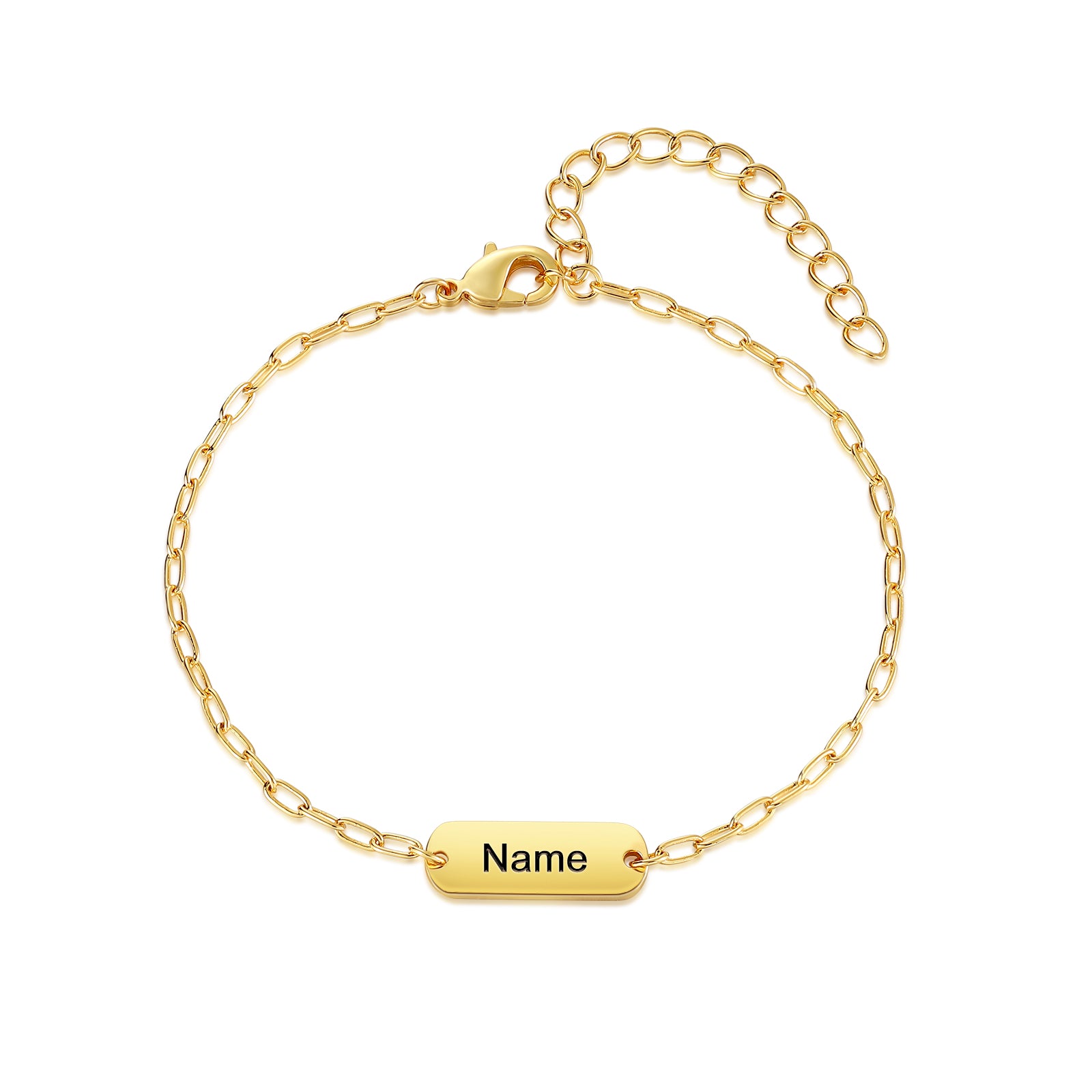 Engraved Name Bracelet