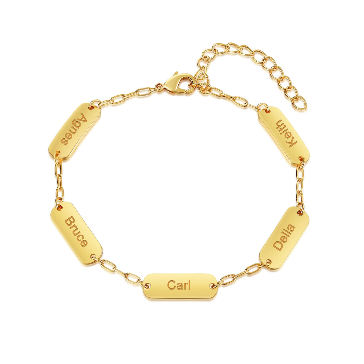 Engraved Name Bracelet