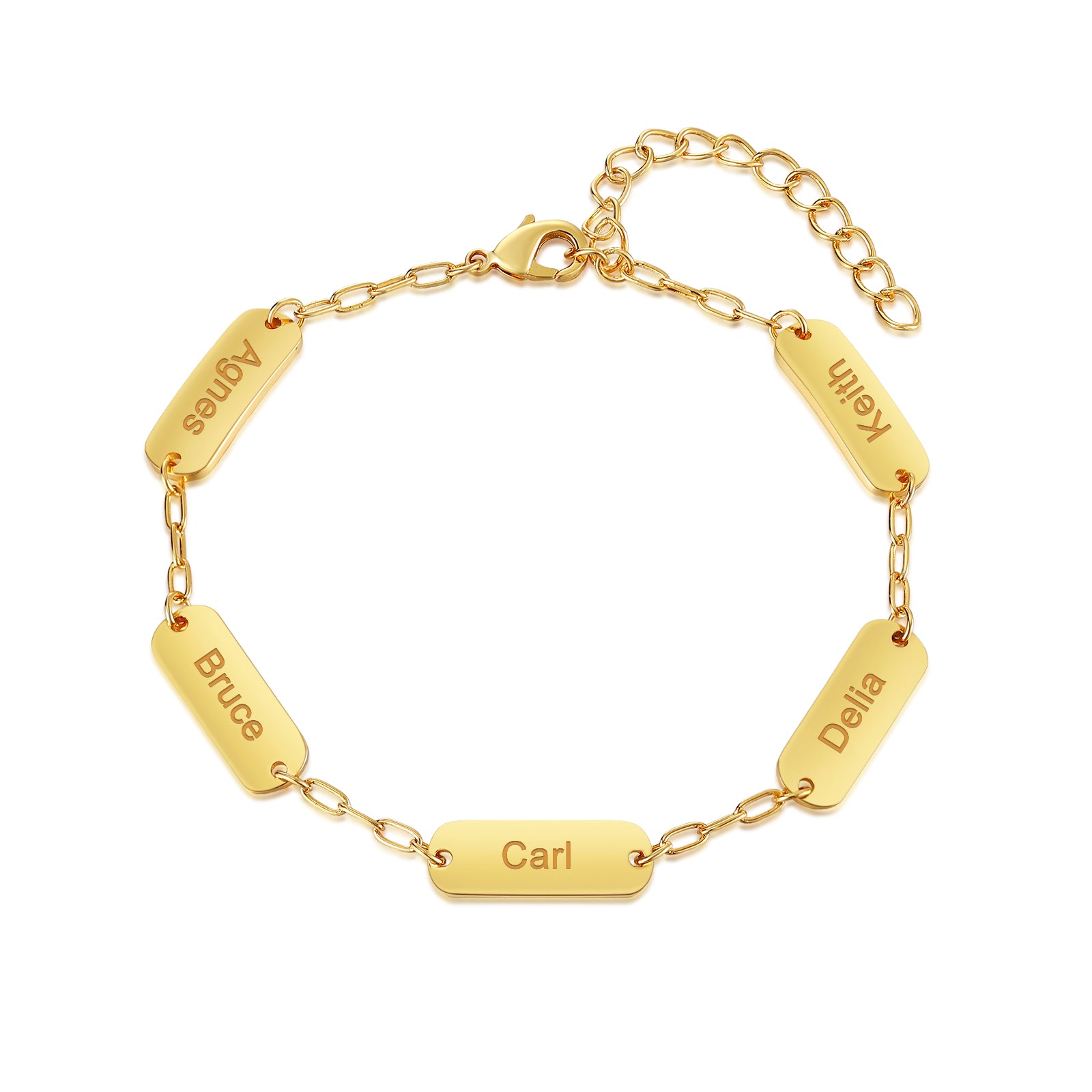 Engraved Name Bracelet