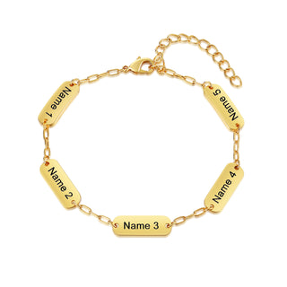 Engraved Name Bracelet
