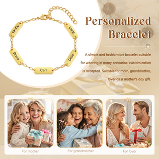 Engraved Name Bracelet