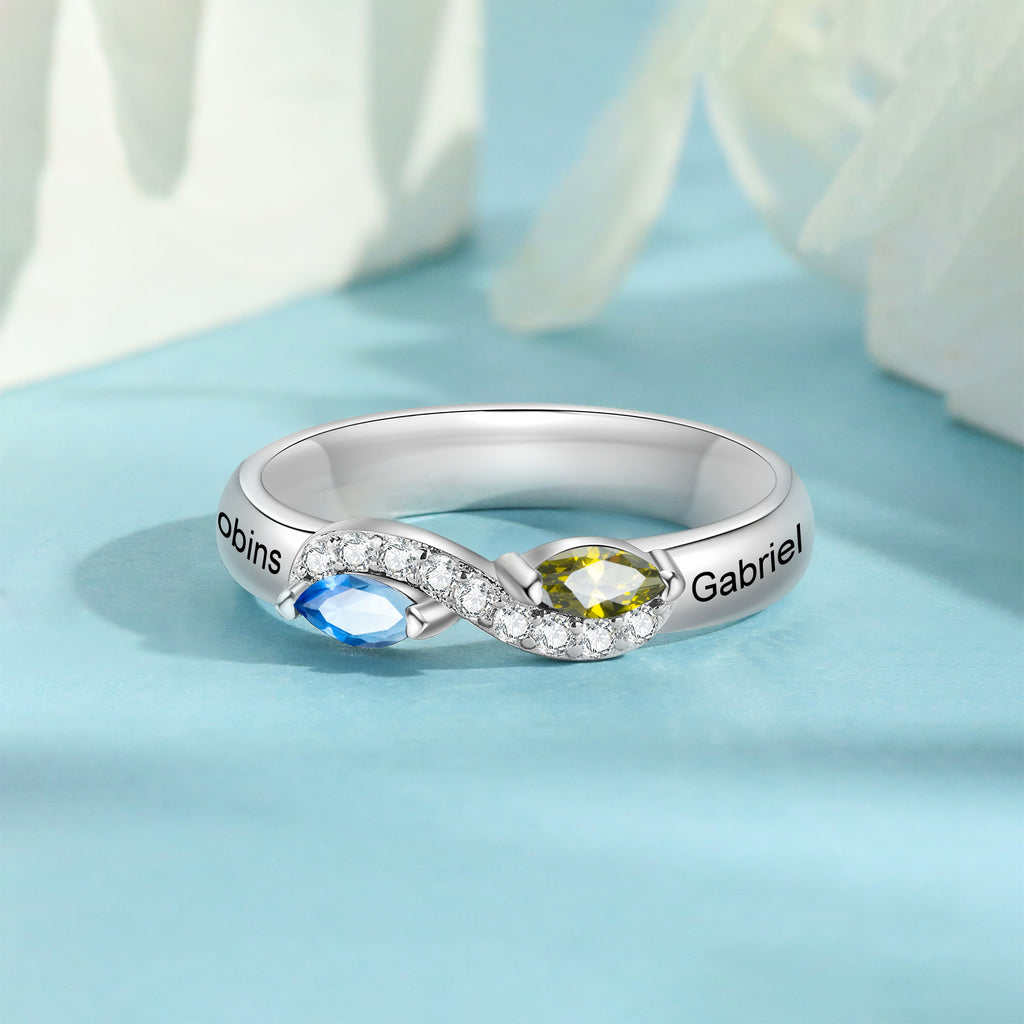 Custom Birthstone Ring